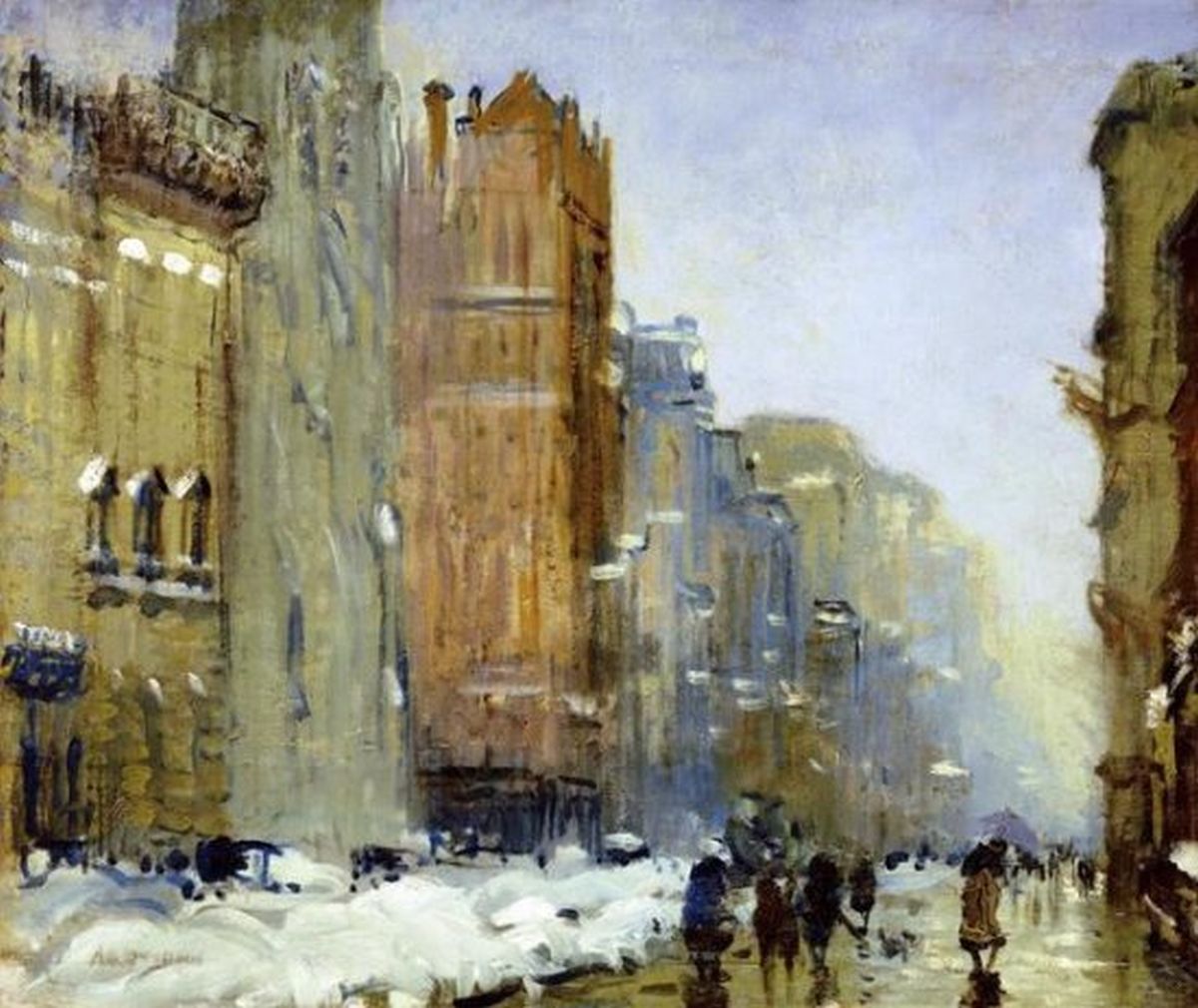 Fifth Avenue, New York (Digital Print)
Size: 22 X 18 1/2
Artist: Arthur Clifton Goodwin