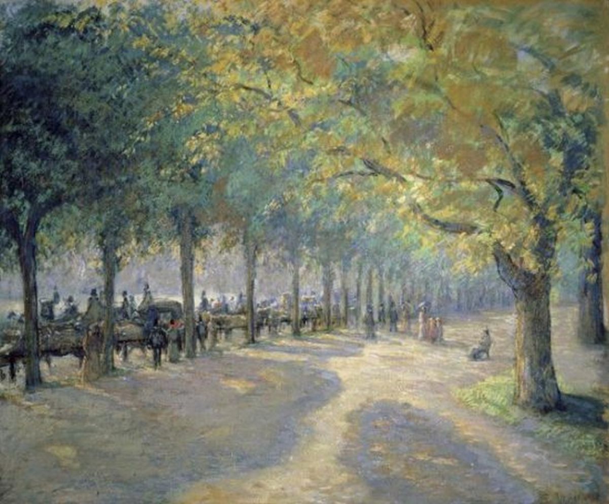 Hyde Park (Digital Print)
Size: 30 X 24 7/8
Artist: Camella Pissarro