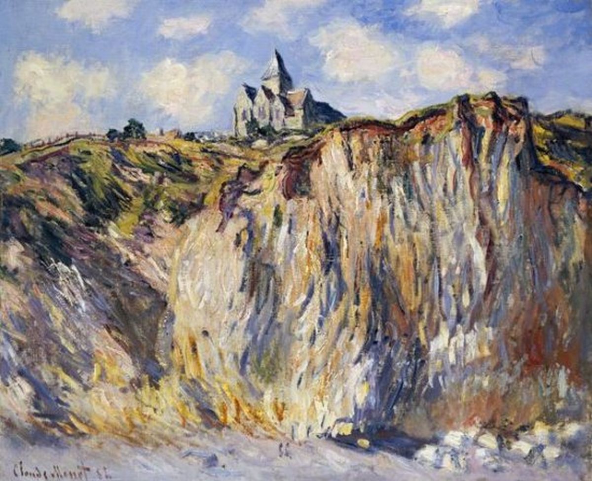 Church of Varengeville, in the Morning. (Digital Print)
Size: 30 X 24 3/8
Artist: Claude Monet