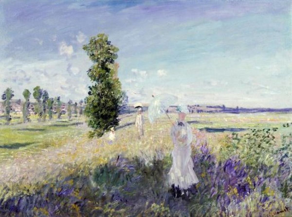 La Promenade (Digital Print) Size: 30 X 22 1/4 Artist: Claude Monet