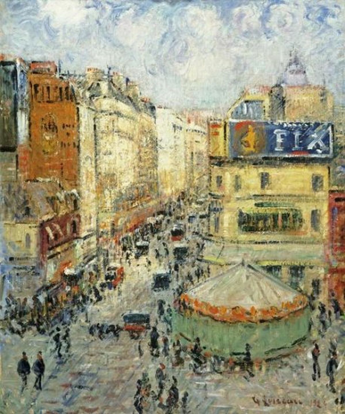 La Rue De Clignancourt (Digital Print)
Size: 25 X 30
Artist: Gustave Loiseau