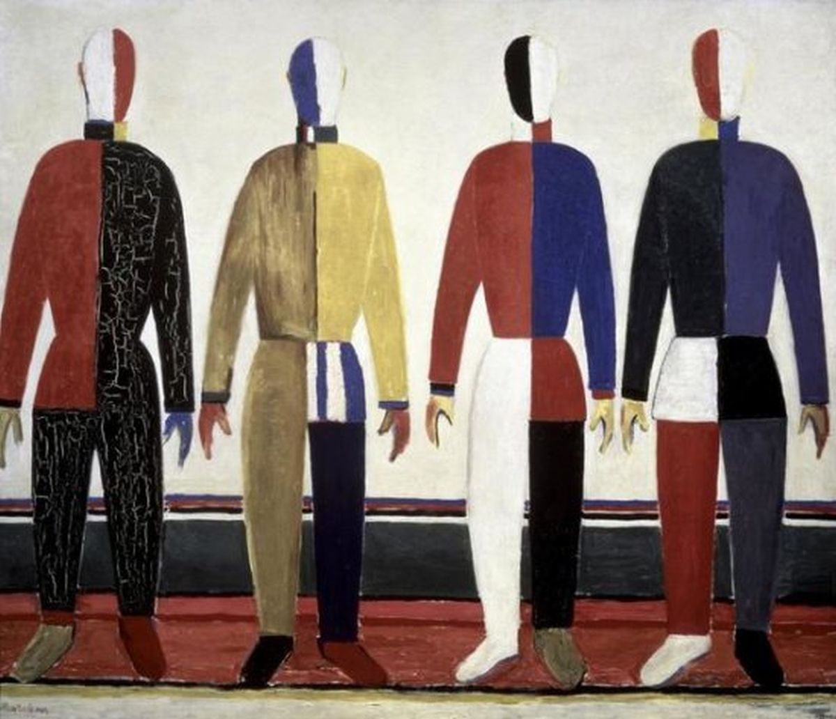 Sportsman (Digital Print) Size 30 X 25 7/8 Artist: Kashmir Malevich