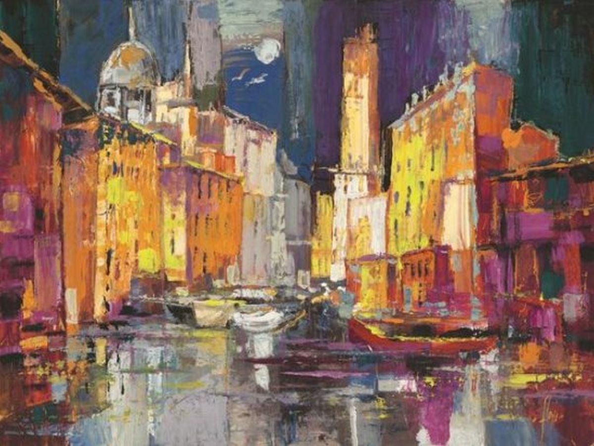 Verso II Porto Immaginato (Digital Print)
Size: 32 X 24
Artist: Luigi Florio