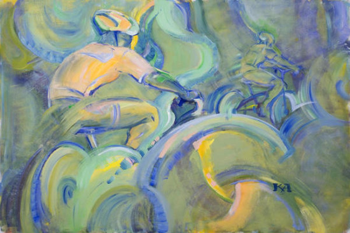 Sports: Bicycles (Digital Print)
Size: 24 X 36
Artist: Tummy Rubb