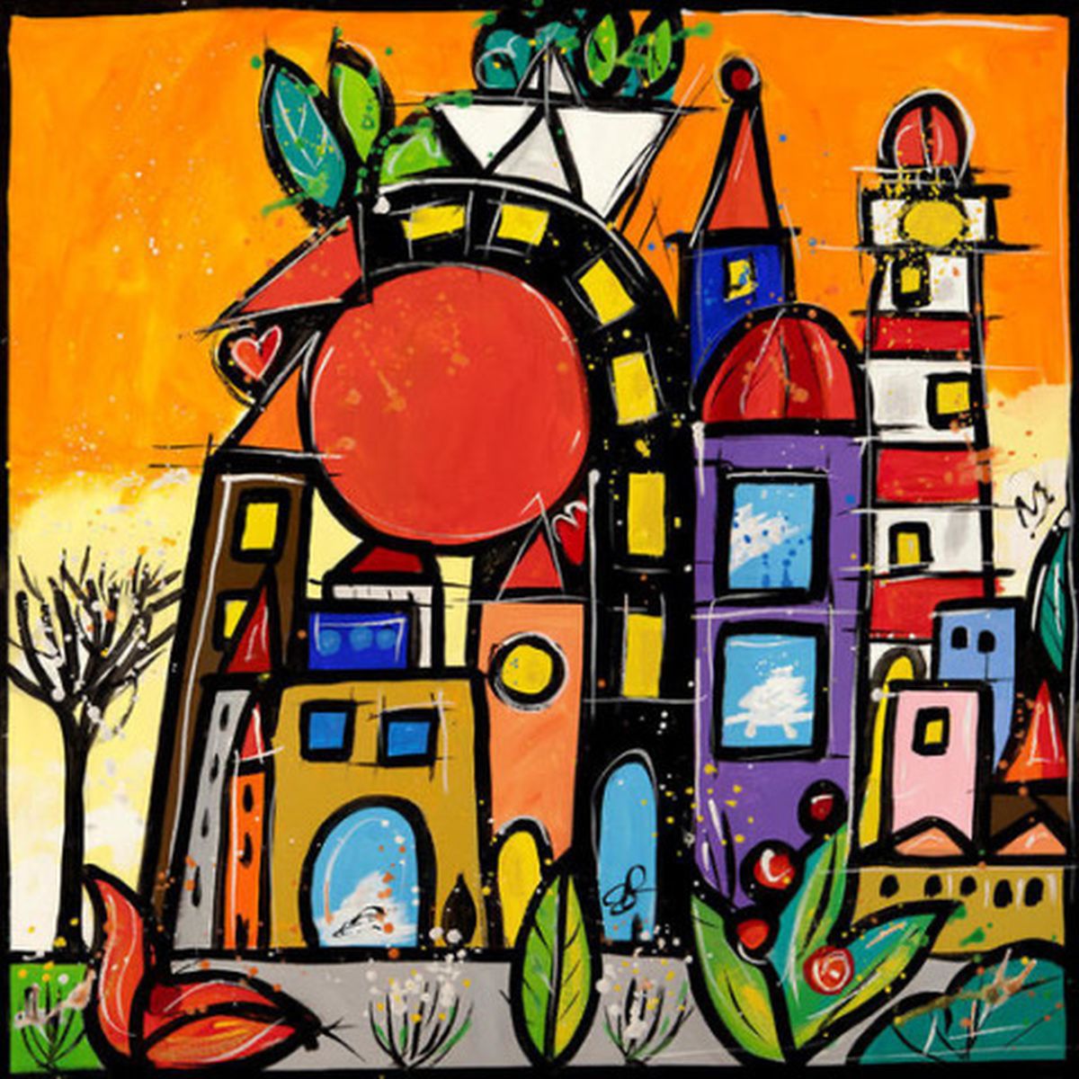 Calda Protezione (Digital Print)
Size: 36 X 36
Artist: Wallas
