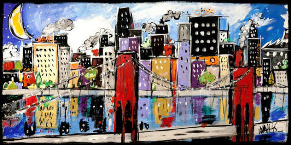 Citycolor (Digital Print)
Size: 36 X 18
Artist: Wallas